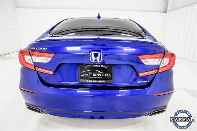 used 2020 Honda Accord car, priced at $19,427