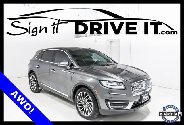 used 2019 Lincoln Nautilus car, priced at $18,397