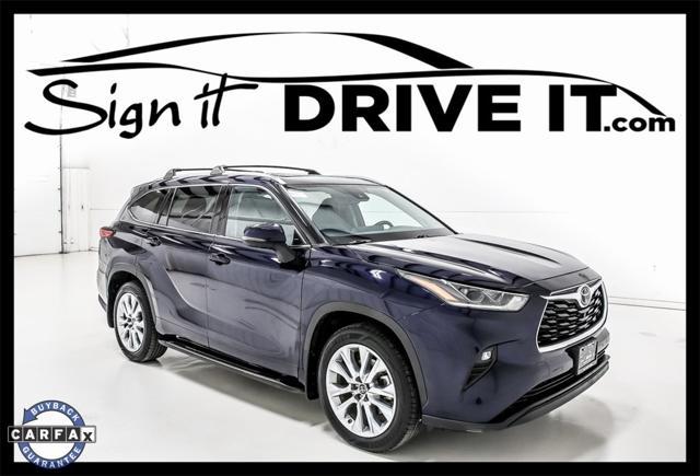 used 2020 Toyota Highlander car, priced at $25,989