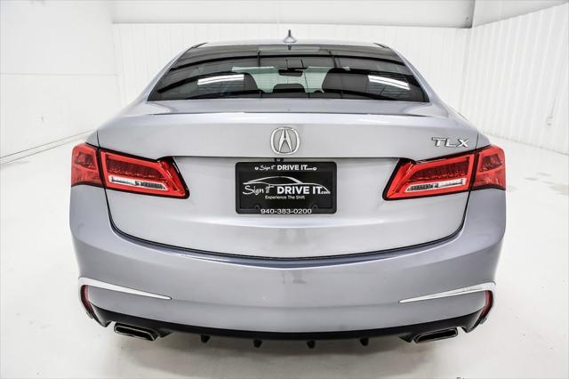used 2018 Acura TLX car, priced at $17,725