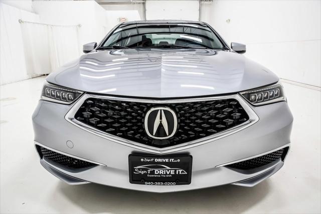 used 2018 Acura TLX car, priced at $17,725