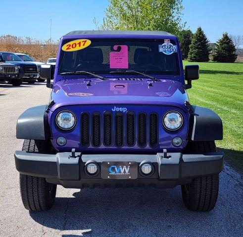 used 2017 Jeep Wrangler Unlimited car, priced at $23,990