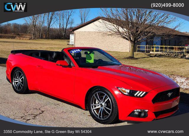 used 2016 Ford Mustang car, priced at $15,990