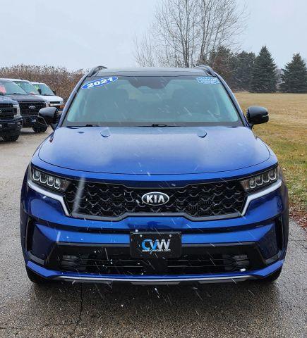 used 2021 Kia Sorento car, priced at $17,990