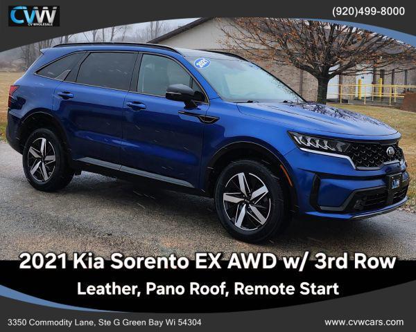 used 2021 Kia Sorento car, priced at $17,990