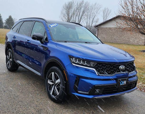 used 2021 Kia Sorento car, priced at $17,990