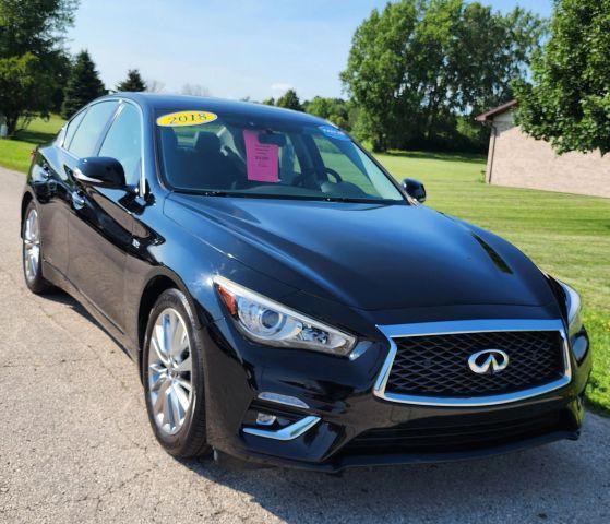 used 2018 INFINITI Q50 car, priced at $16,990