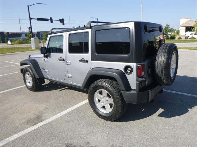 used 2015 Jeep Wrangler Unlimited car, priced at $24,495