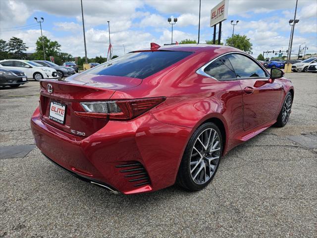 used 2016 Lexus RC 350 car, priced at $31,400