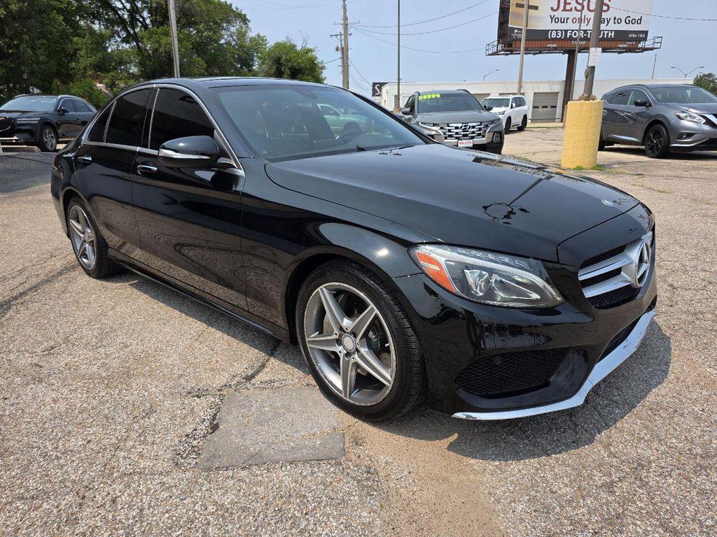 used 2015 Mercedes-Benz C-Class car, priced at $16,800