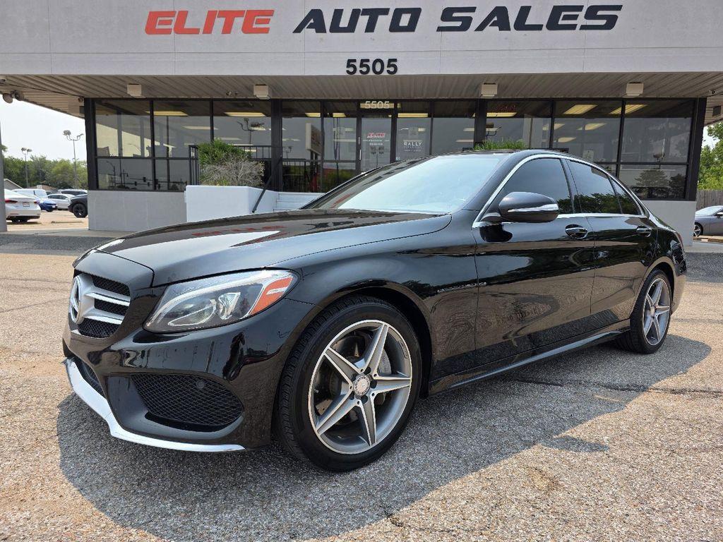 used 2015 Mercedes-Benz C-Class car, priced at $16,800