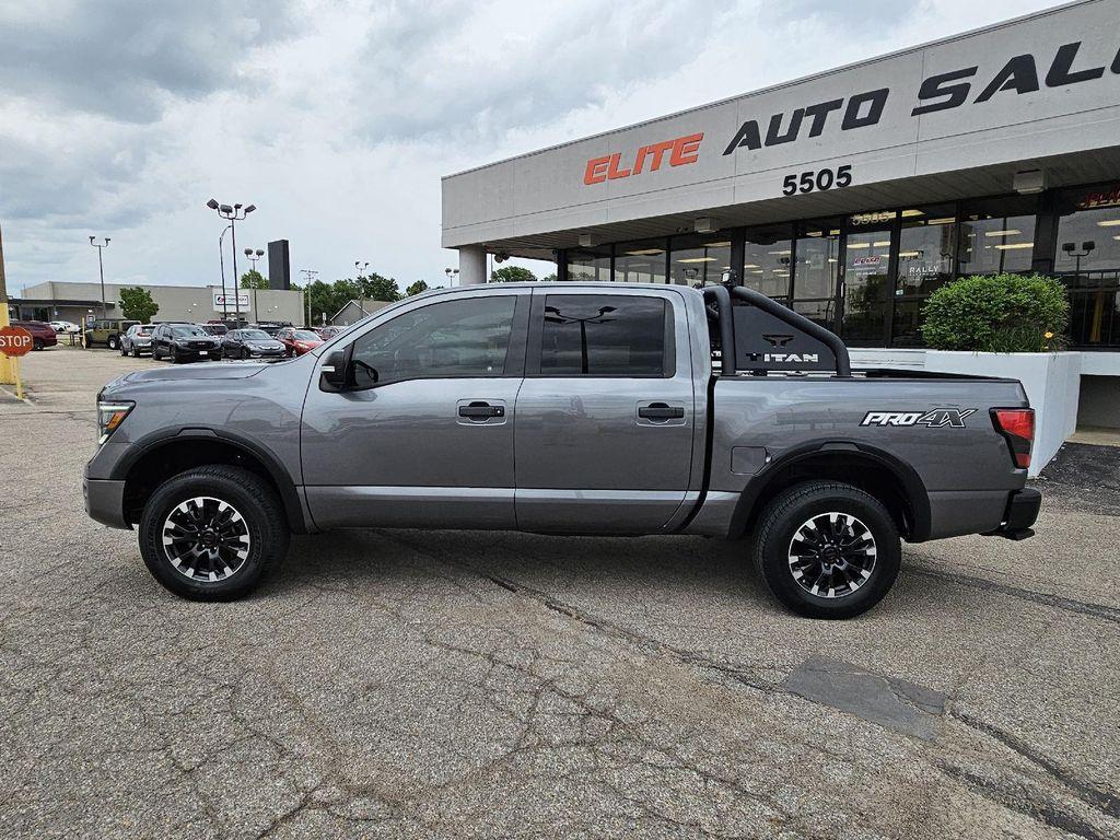 used 2021 Nissan Titan car, priced at $26,400