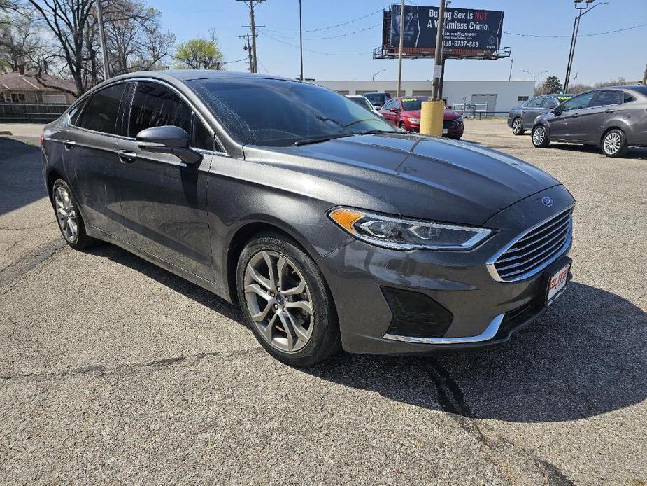 used 2019 Ford Fusion car, priced at $15,111
