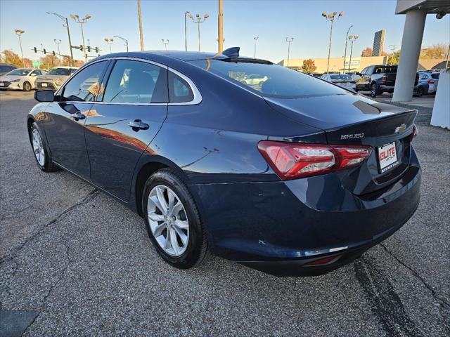 used 2022 Chevrolet Malibu car, priced at $18,843