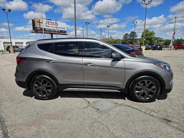 used 2018 Hyundai Santa Fe Sport car, priced at $17,941