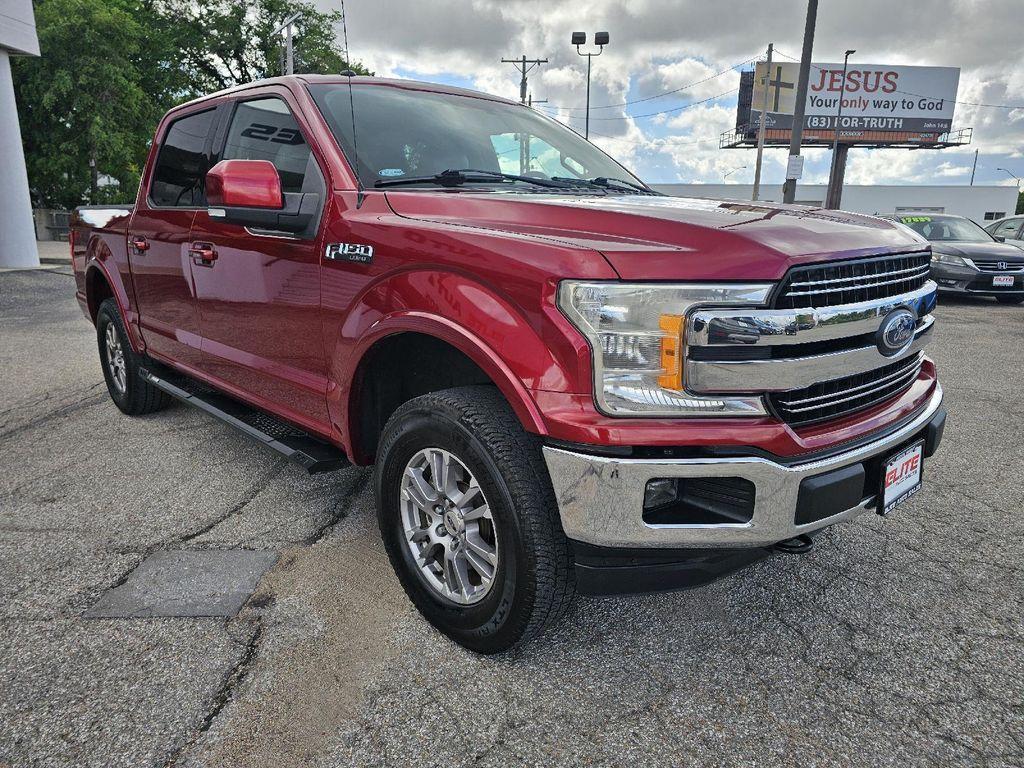 used 2018 Ford F-150 car, priced at $27,500