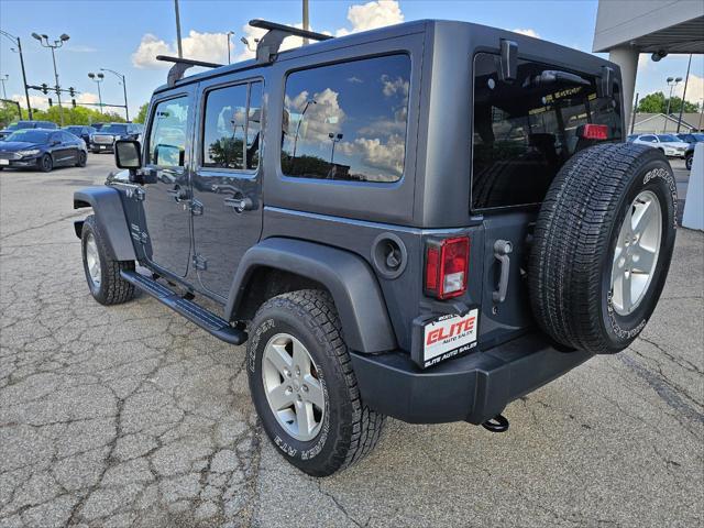 used 2017 Jeep Wrangler Unlimited car, priced at $25,500