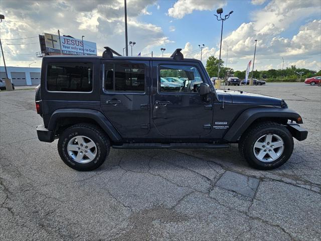 used 2017 Jeep Wrangler Unlimited car, priced at $25,500