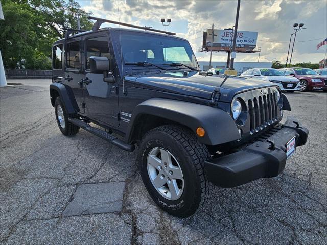 used 2017 Jeep Wrangler Unlimited car, priced at $25,500