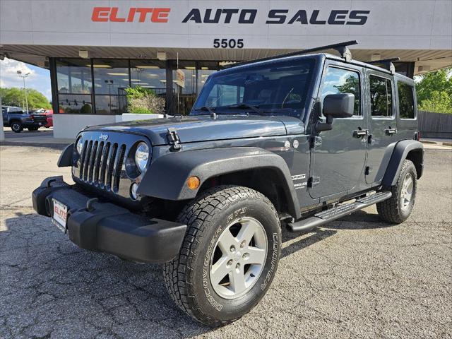 used 2017 Jeep Wrangler Unlimited car, priced at $25,500