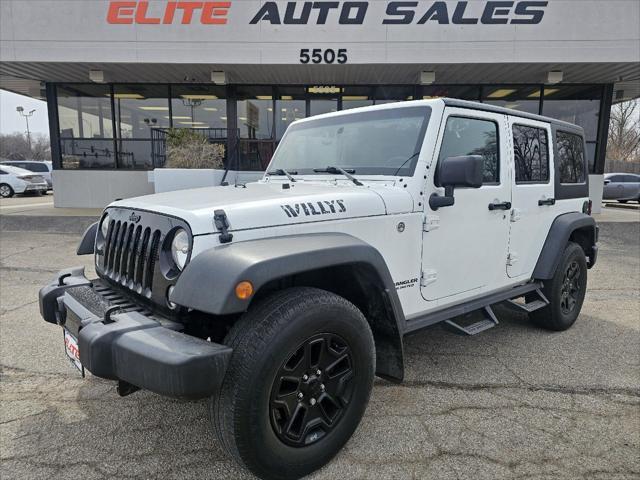 used 2017 Jeep Wrangler Unlimited car, priced at $22,531