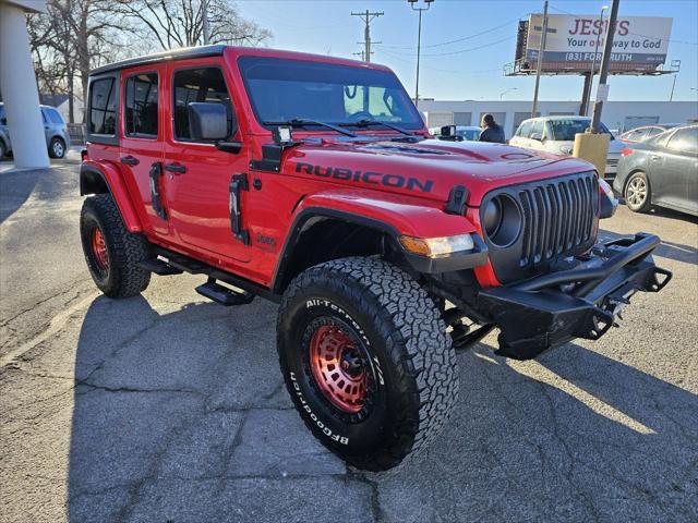 used 2018 Jeep Wrangler Unlimited car, priced at $31,500