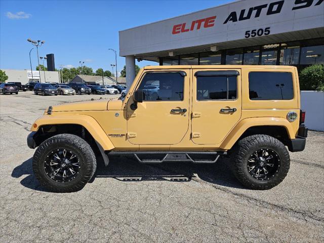 used 2013 Jeep Wrangler Unlimited car, priced at $19,900