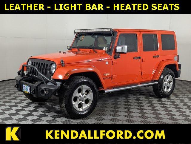 used 2015 Jeep Wrangler Unlimited car, priced at $19,982