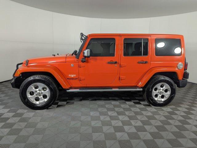 used 2015 Jeep Wrangler Unlimited car, priced at $19,982