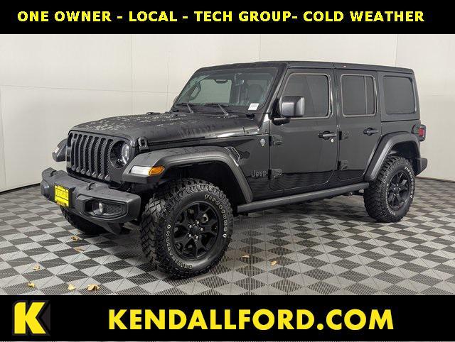 used 2023 Jeep Wrangler car, priced at $36,981