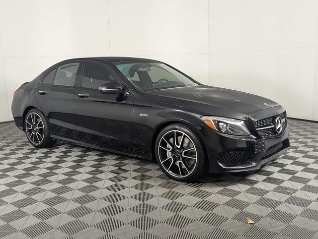 used 2018 Mercedes-Benz AMG C 43 car, priced at $28,981