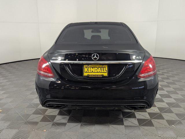 used 2018 Mercedes-Benz AMG C 43 car, priced at $28,981