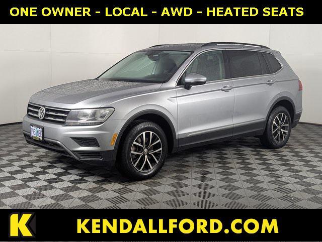 used 2021 Volkswagen Tiguan car, priced at $17,989