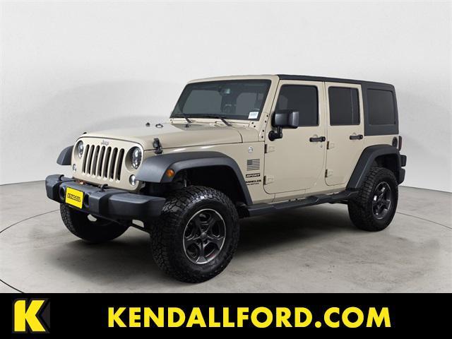 used 2016 Jeep Wrangler Unlimited car, priced at $24,981