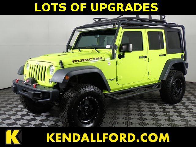 used 2017 Jeep Wrangler Unlimited car, priced at $32,981