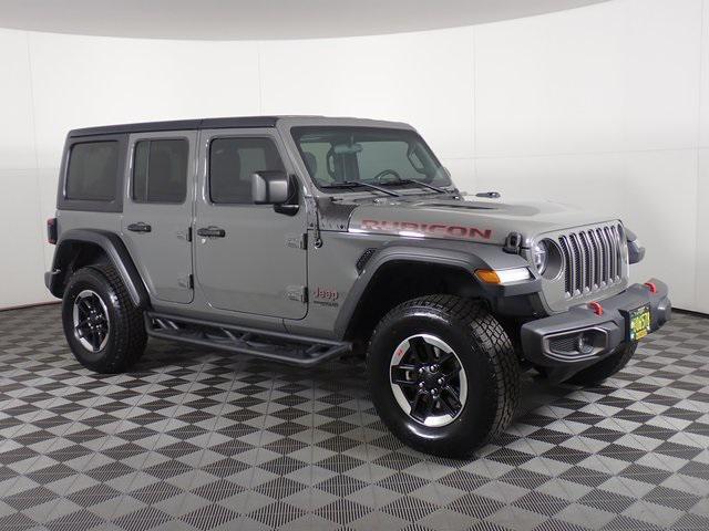 used 2020 Jeep Wrangler Unlimited car, priced at $37,781