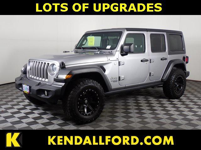 used 2019 Jeep Wrangler Unlimited car, priced at $29,981