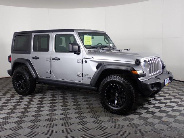 used 2019 Jeep Wrangler Unlimited car, priced at $29,981