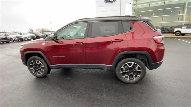 used 2021 Jeep Compass car, priced at $21,480