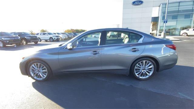 used 2021 INFINITI Q50 car, priced at $24,590