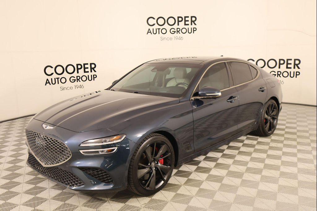 used 2023 Genesis G70 car, priced at $37,487