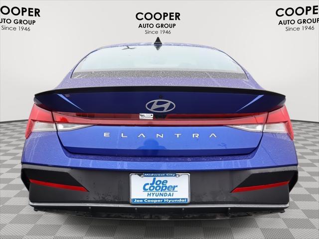 new 2025 Hyundai Elantra car, priced at $18,512