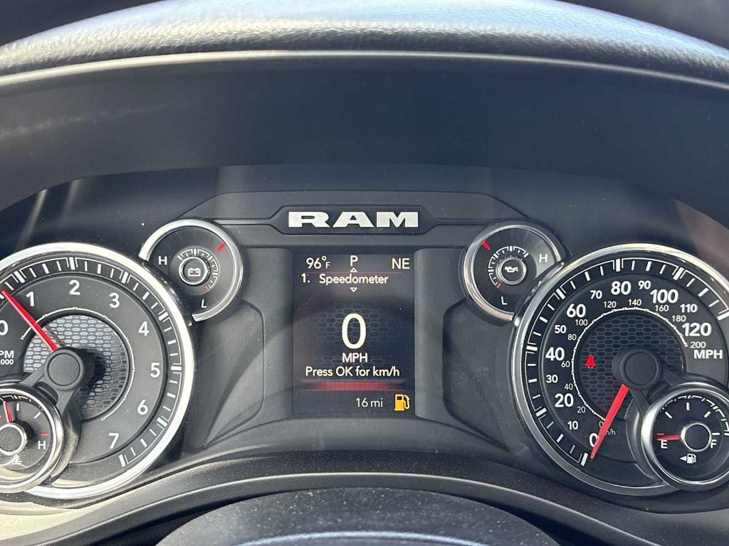 new 2025 Ram 1500 car, priced at $47,558