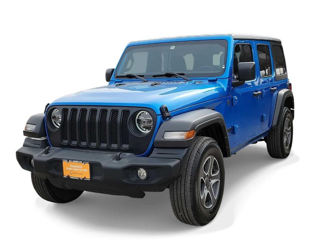 used 2022 Jeep Wrangler Unlimited car, priced at $31,995