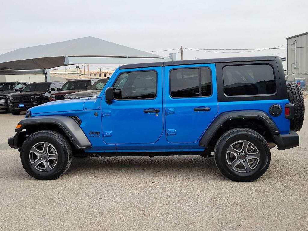 used 2022 Jeep Wrangler Unlimited car, priced at $31,995