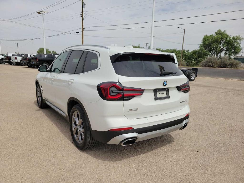 used 2023 BMW X3 car, priced at $34,995