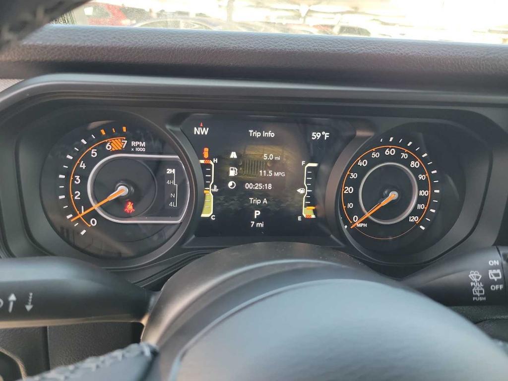 new 2025 Jeep Wrangler car, priced at $49,545