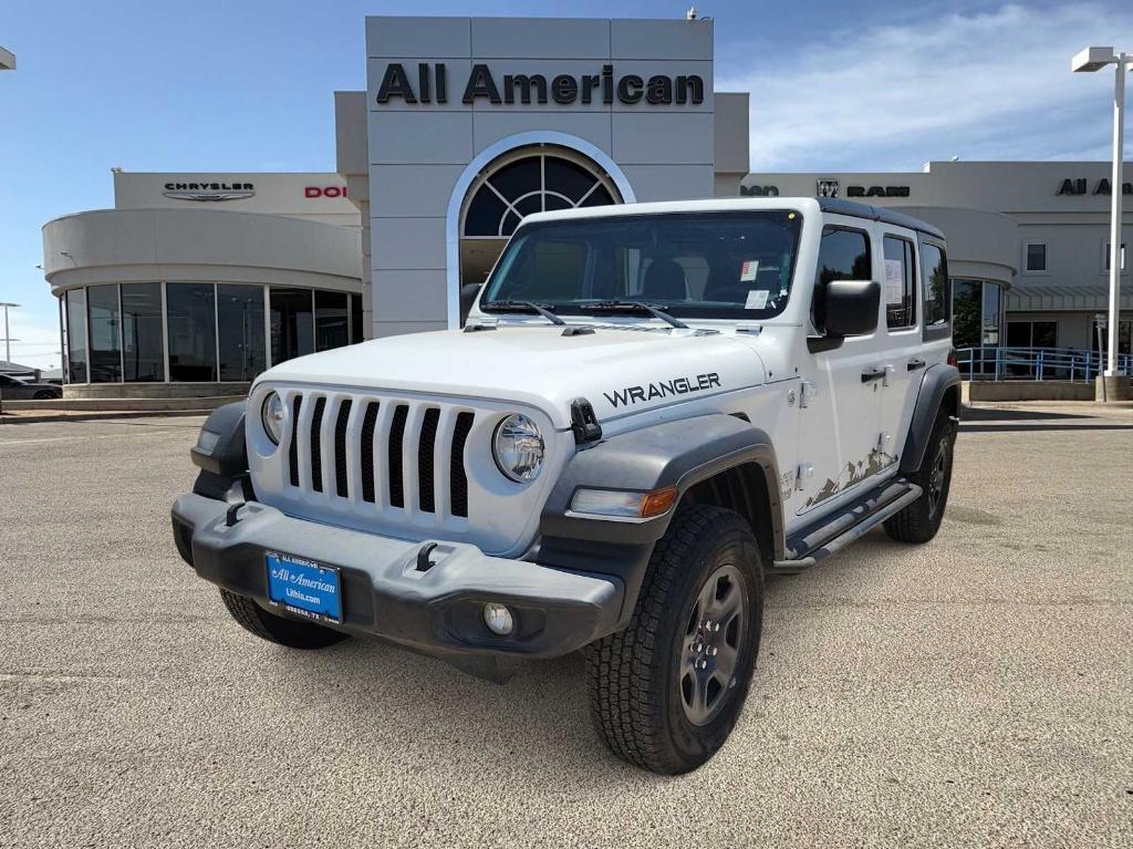 used 2020 Jeep Wrangler Unlimited car, priced at $33,995