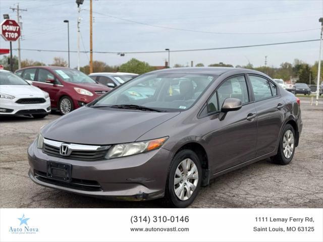 used 2012 Honda Civic car, priced at $6,550