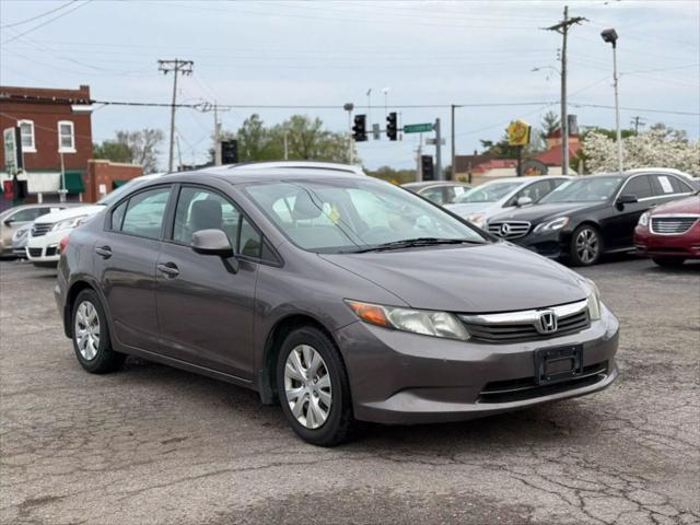 used 2012 Honda Civic car, priced at $6,550